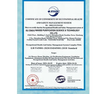ISO OHSMS Certification